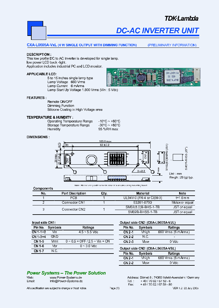 CXA-L0605A-VJL_4750389.PDF Datasheet