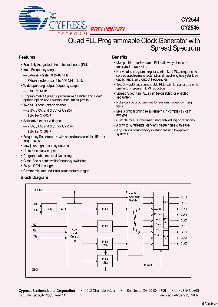 CY2544CXXX_4614595.PDF Datasheet