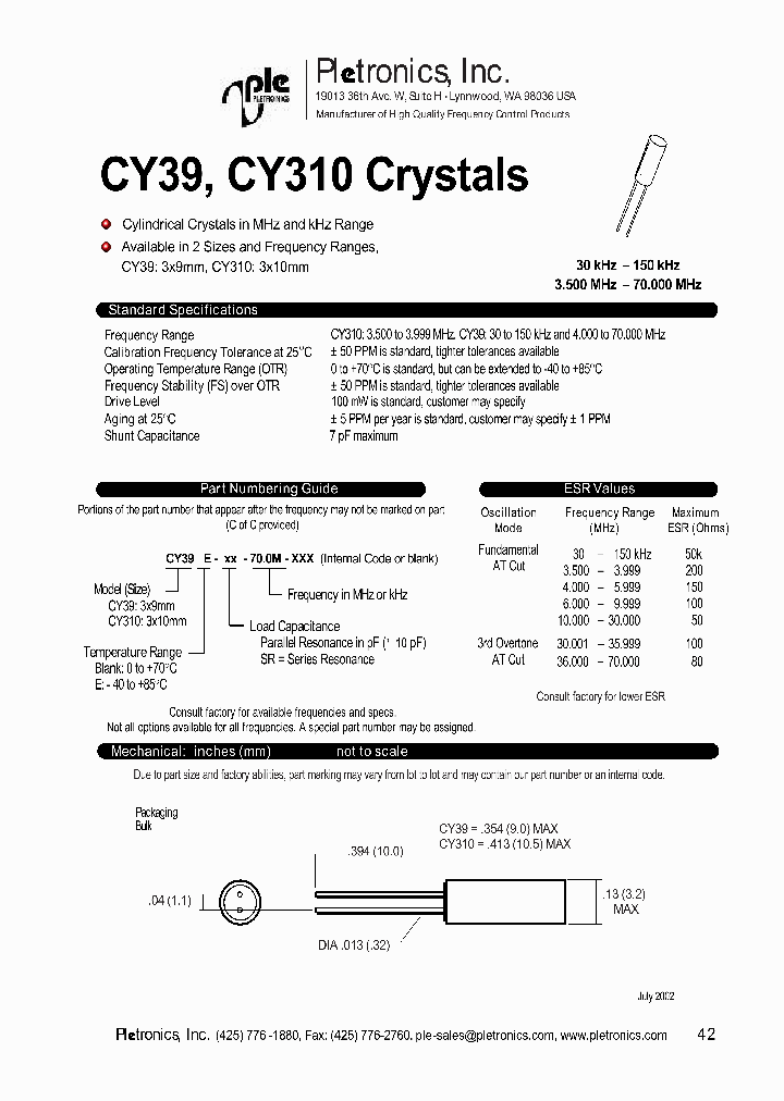 CY310-SE-700M_4327838.PDF Datasheet