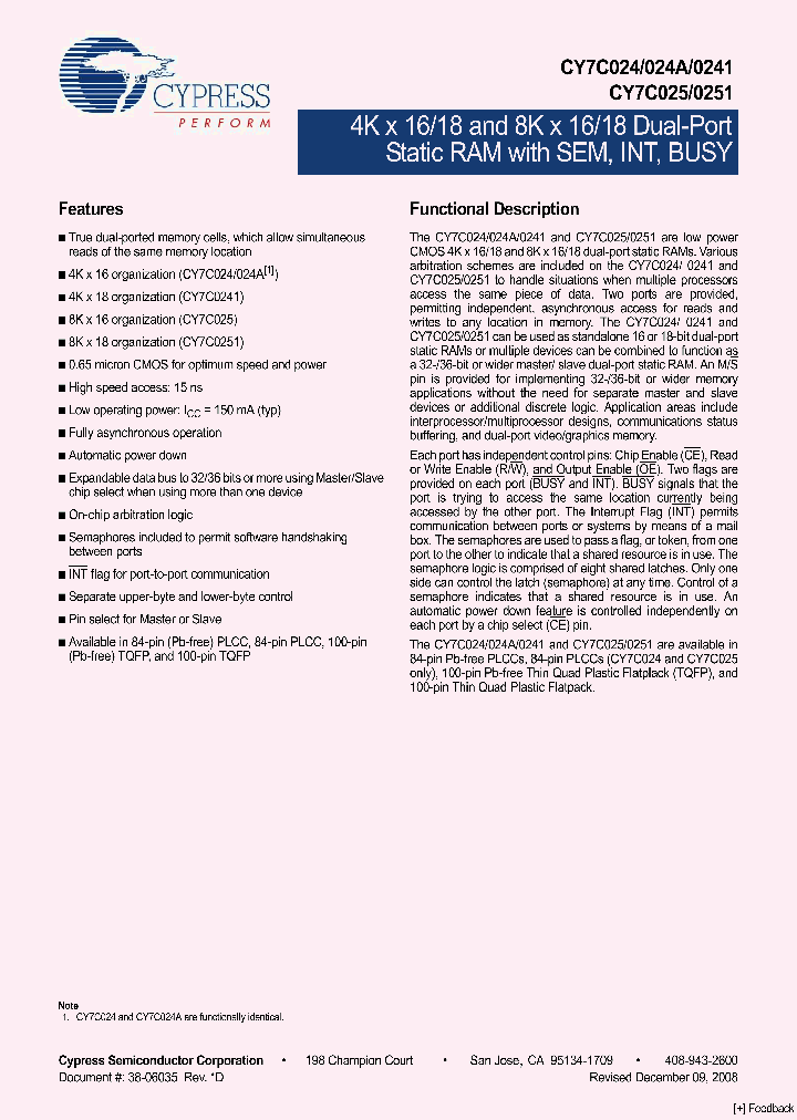 CY7C02409_4547652.PDF Datasheet
