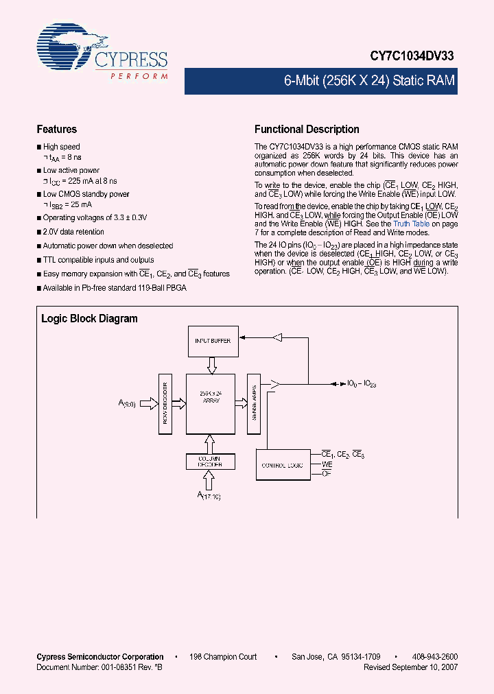 CY7C1034DV3307_4776218.PDF Datasheet