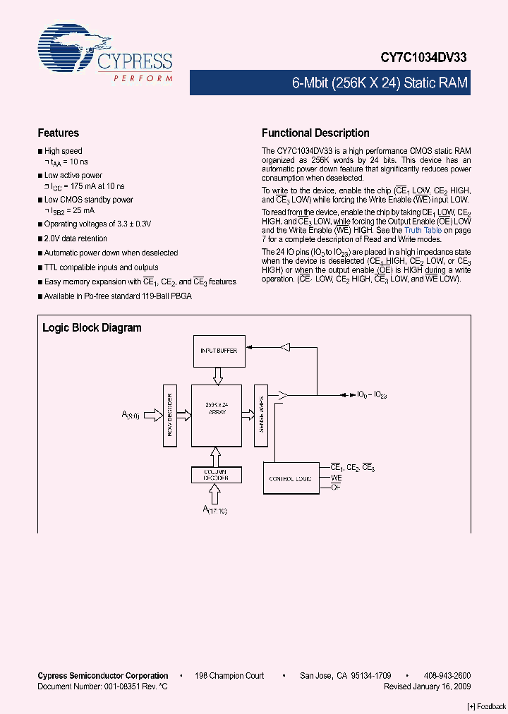 CY7C1034DV3309_4776219.PDF Datasheet