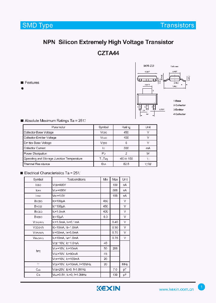 CZTA44_4367200.PDF Datasheet