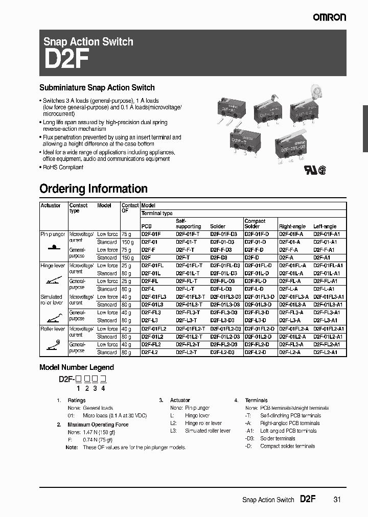 D2F-01FL3-A_4634671.PDF Datasheet