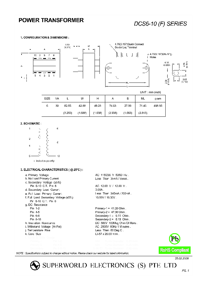 DCS6-10_4455912.PDF Datasheet