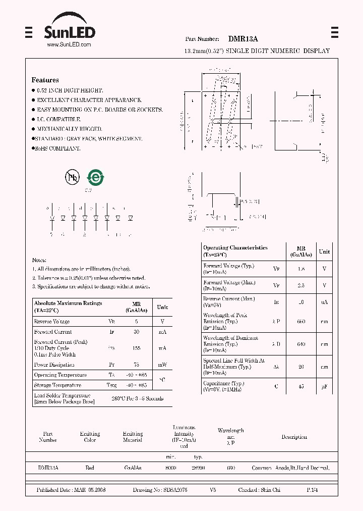 DMR13A_4218365.PDF Datasheet