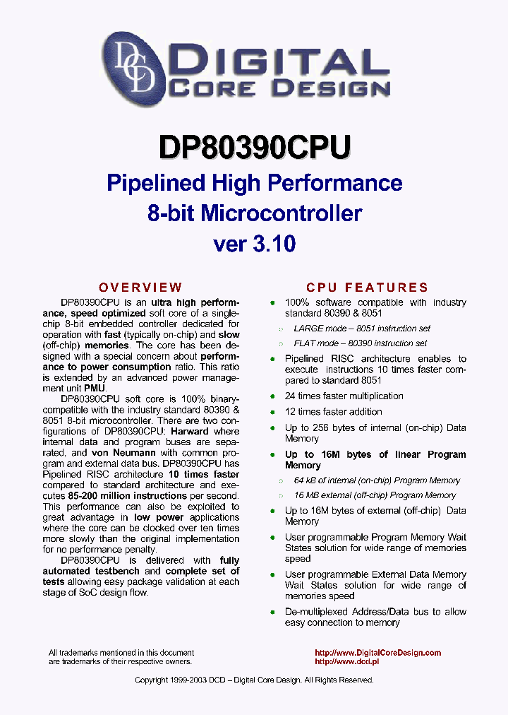 DP80390CPU03_4212005.PDF Datasheet