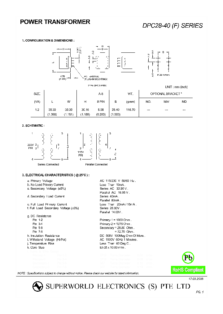 DPC28-40_4508568.PDF Datasheet