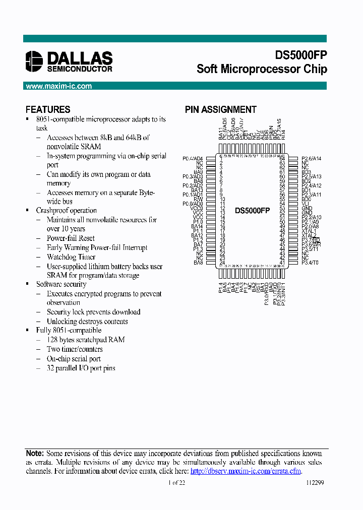 DS5000FP_4315365.PDF Datasheet