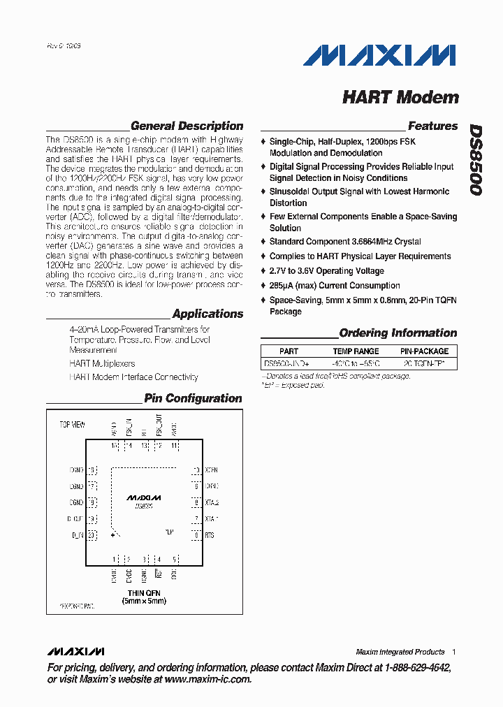 DS8500_4613211.PDF Datasheet