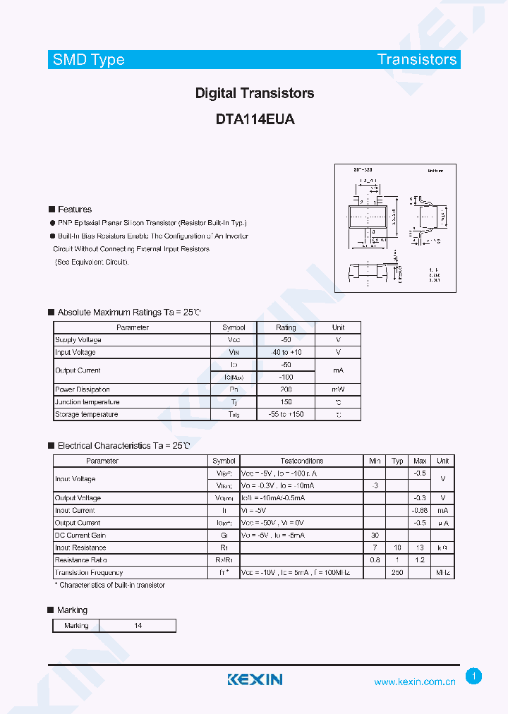 DTA114EUA_4335325.PDF Datasheet