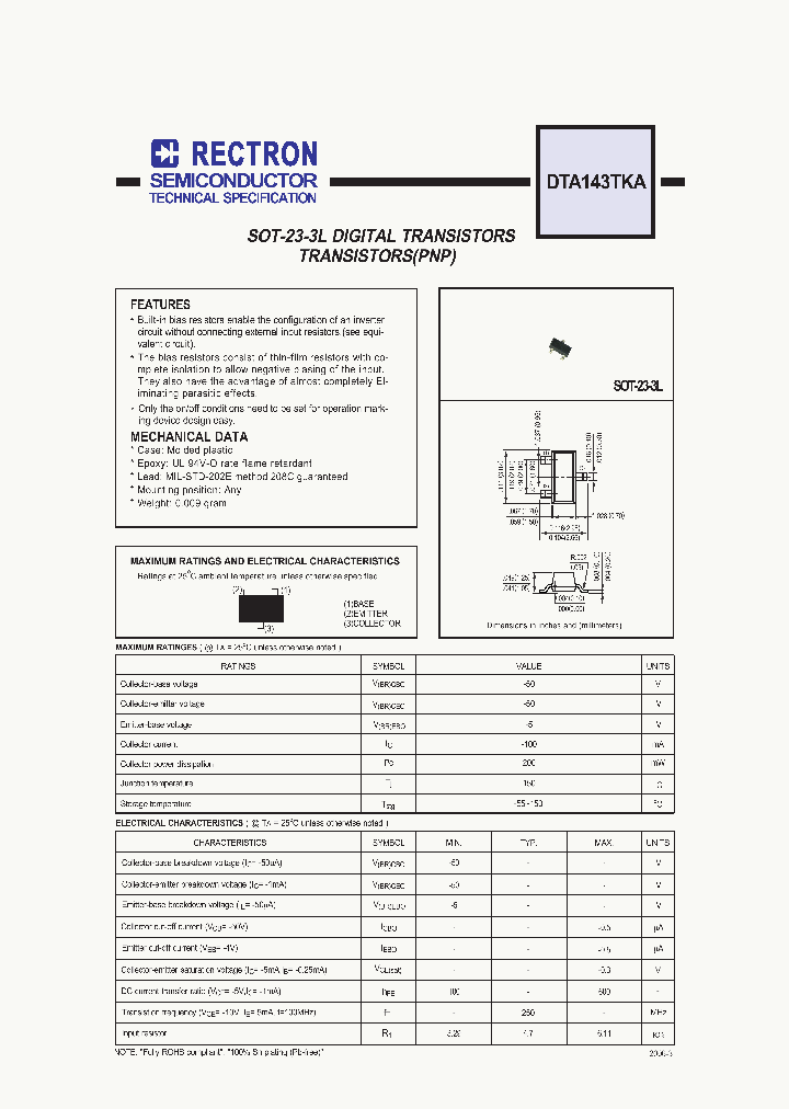 DTA143TKA_4664673.PDF Datasheet