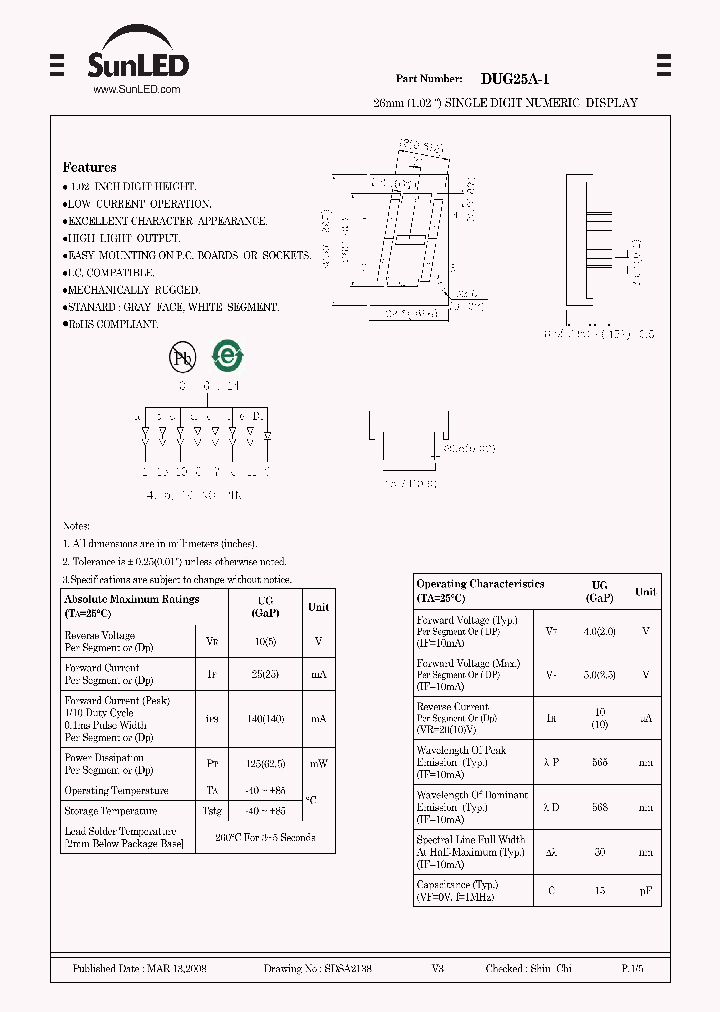 DUG25A-1_4624022.PDF Datasheet