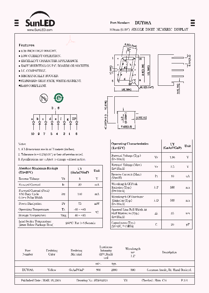 DUY08A_4491087.PDF Datasheet