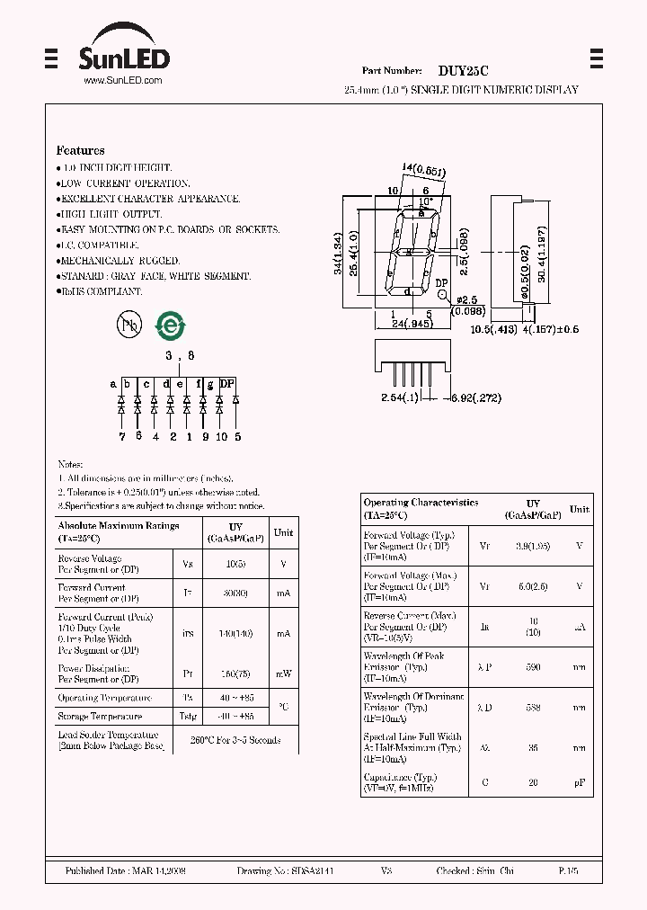 DUY25C_4304854.PDF Datasheet