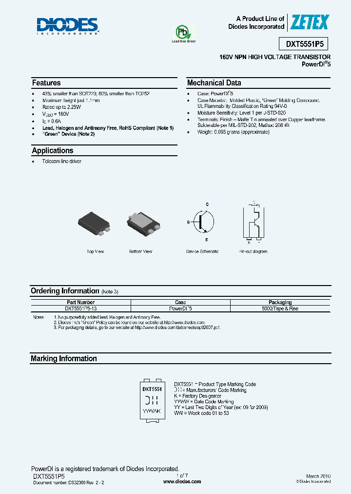 DXT5551P5_4847536.PDF Datasheet