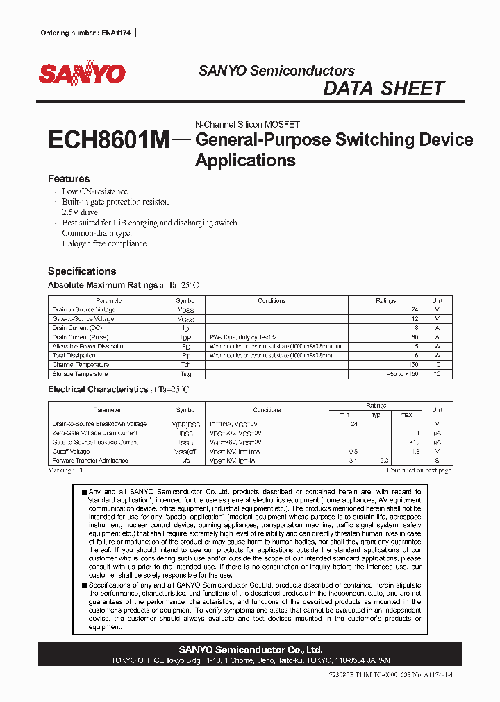 ECH8601M_4644169.PDF Datasheet