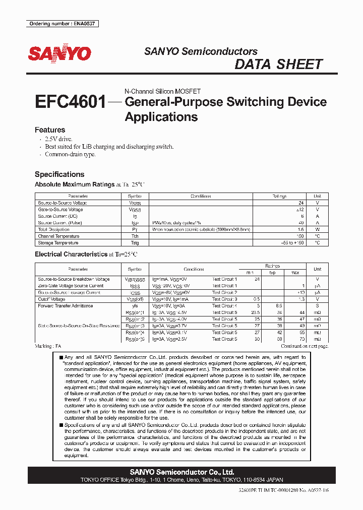 EFC4601_4786543.PDF Datasheet