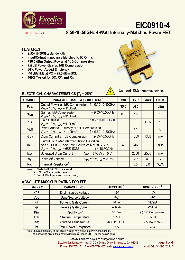 EIC0910-4_4712047.PDF Datasheet