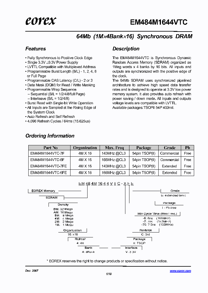 EM484M1644VTC-6F_4185379.PDF Datasheet