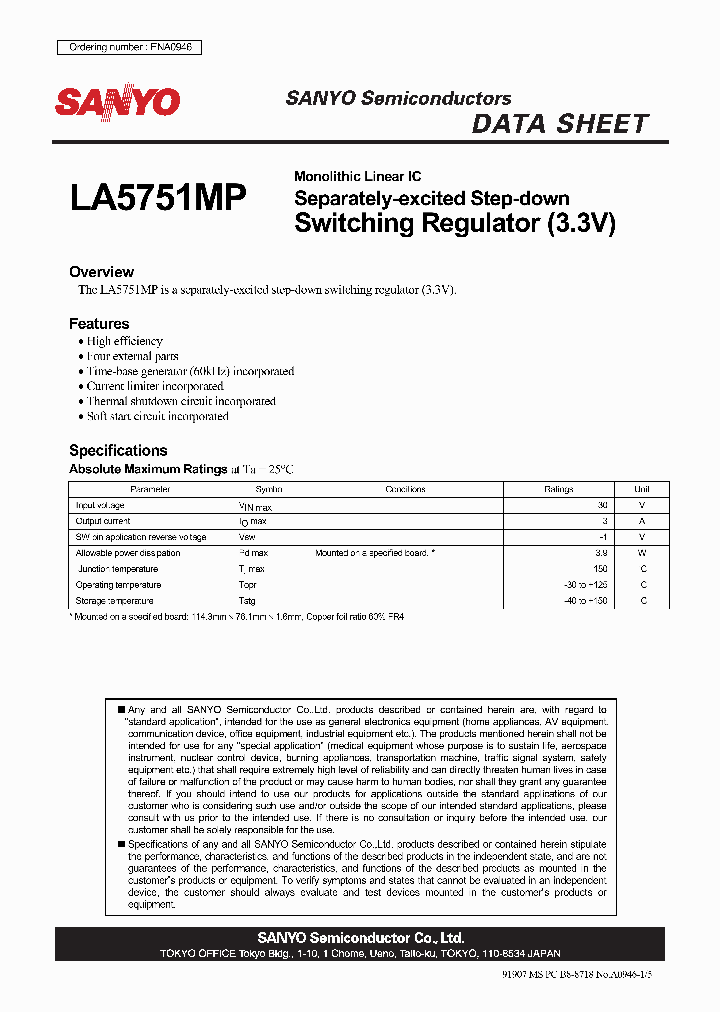 ENA0946_4786535.PDF Datasheet
