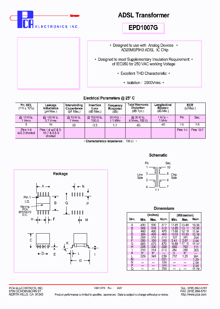 EPD1007G_4722342.PDF Datasheet