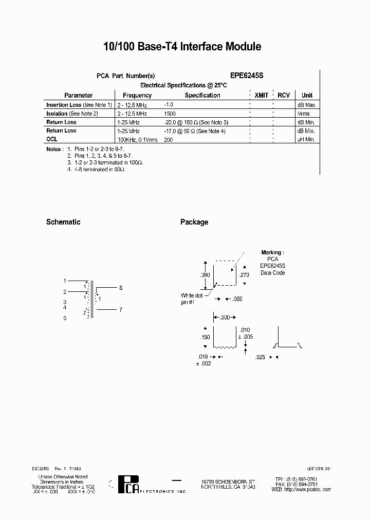 EPE6245S_4723451.PDF Datasheet