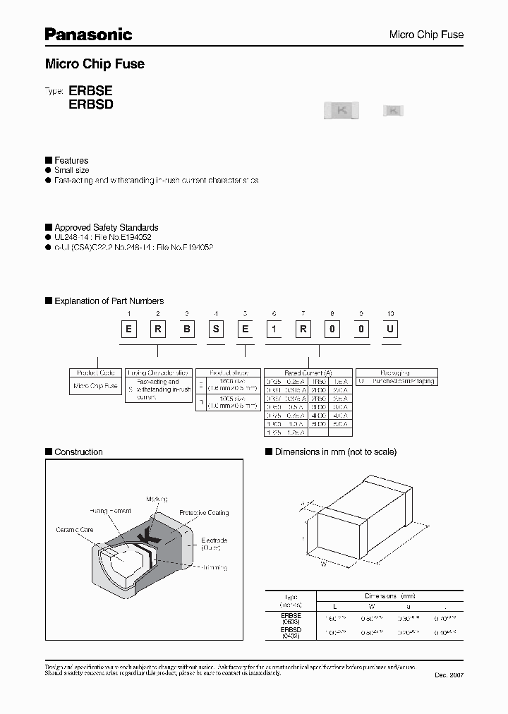 ERBSE1R25U_4794399.PDF Datasheet