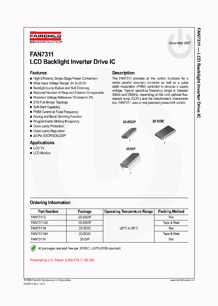 FAN73110712_4817620.PDF Datasheet