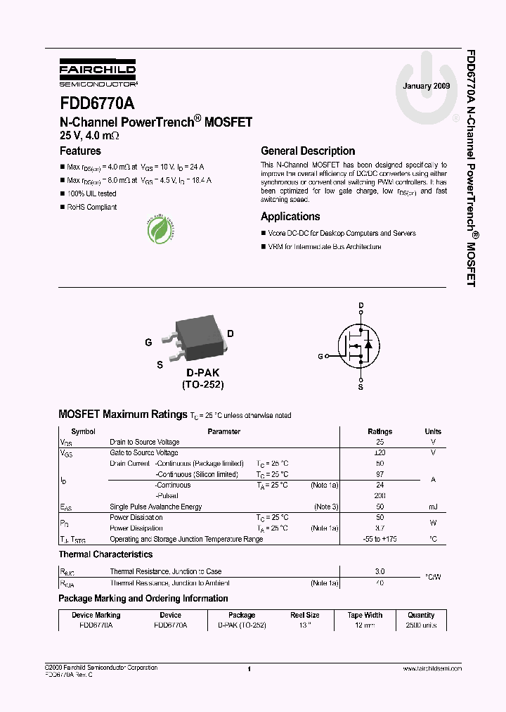 FDD6770A_4473802.PDF Datasheet