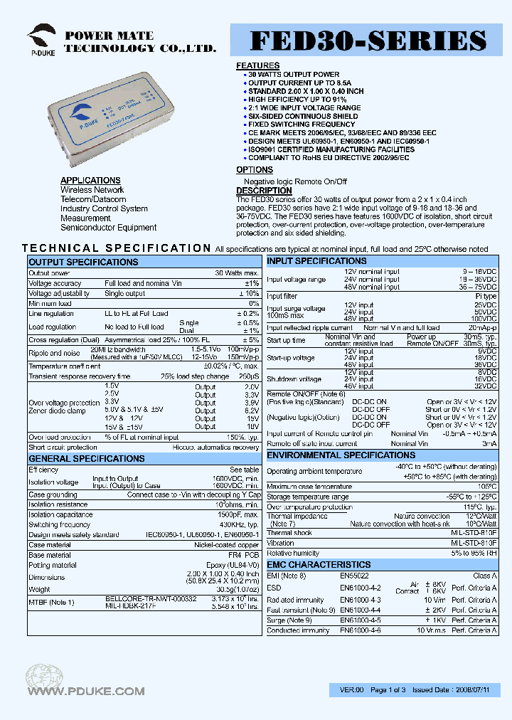 FED30-12D05_4503805.PDF Datasheet