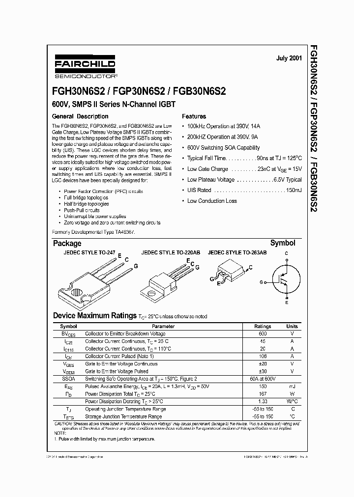 FGP30N6S2_4611139.PDF Datasheet