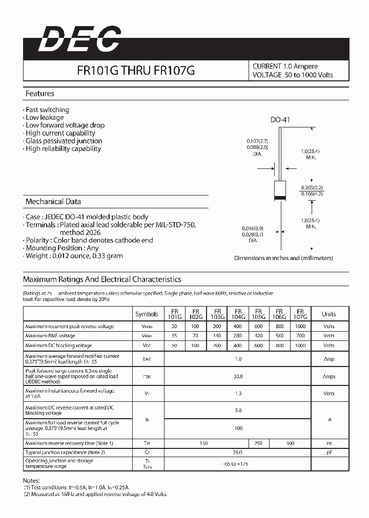 FR107G_4264665.PDF Datasheet