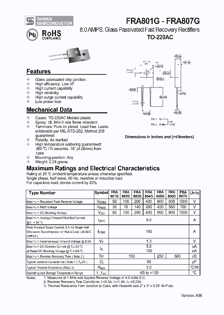 FRA801G_4190165.PDF Datasheet