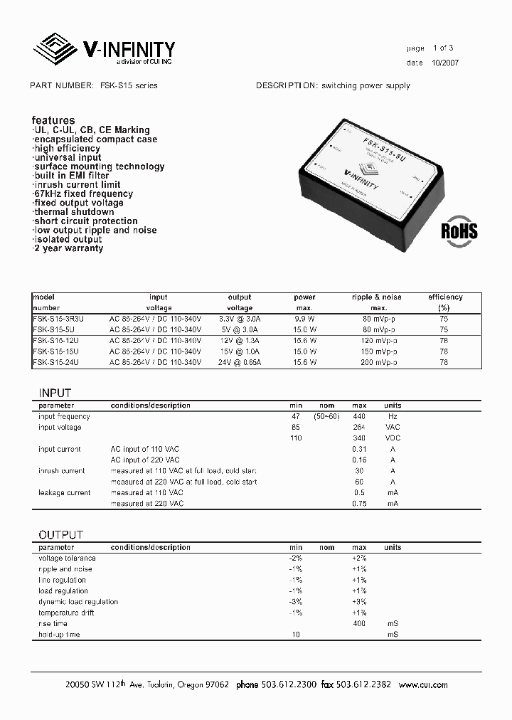 FSK-S15_4254400.PDF Datasheet