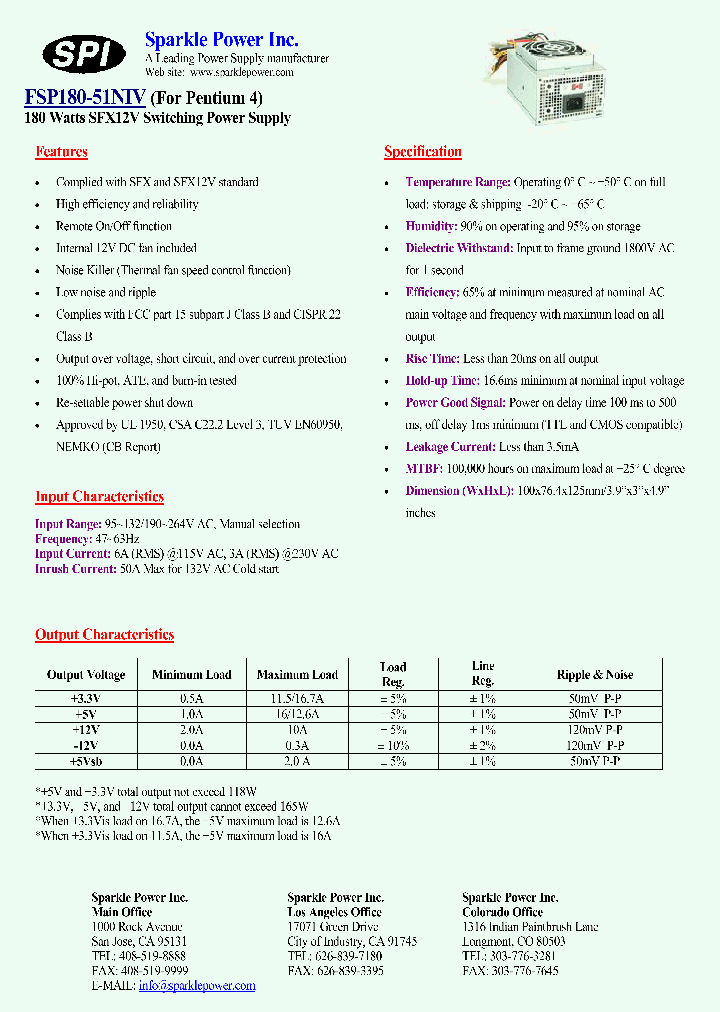 FSP180-51NIV_4358999.PDF Datasheet