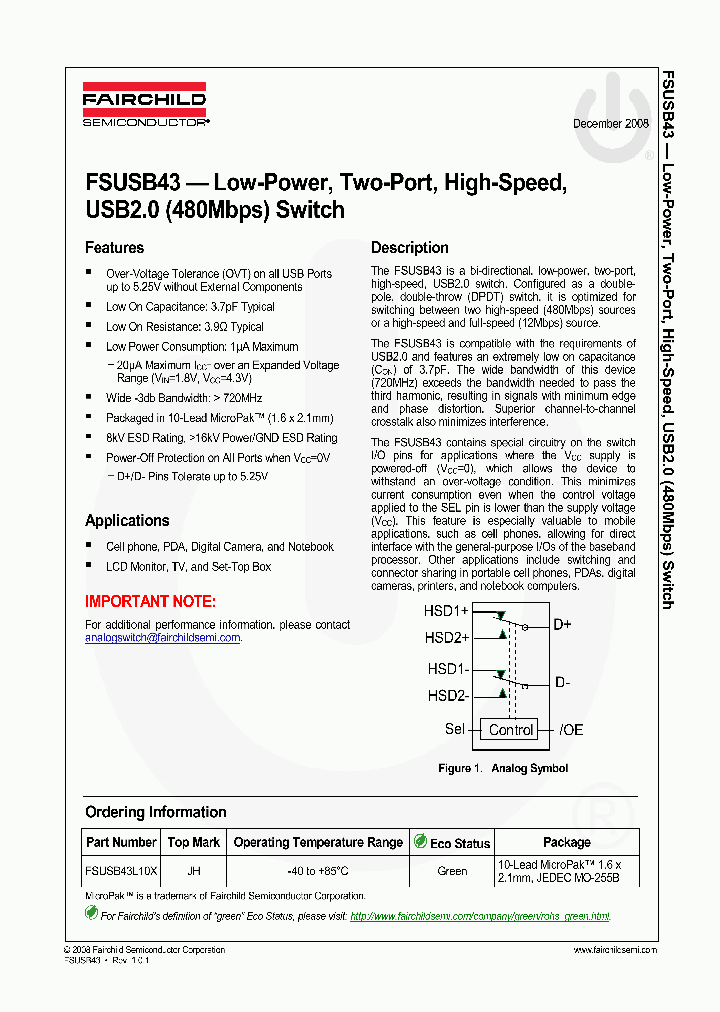 FSUSB43_4491617.PDF Datasheet