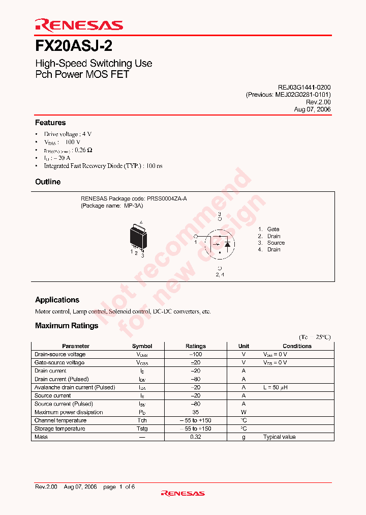 FX20ASJ-2_4671591.PDF Datasheet
