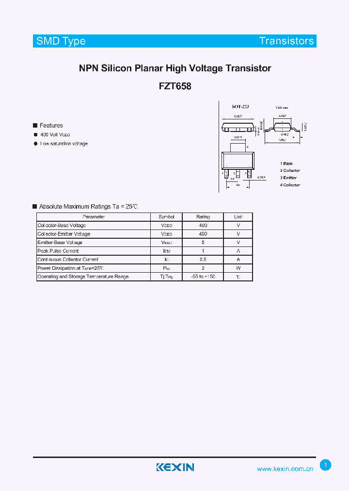 FZT658_4377676.PDF Datasheet