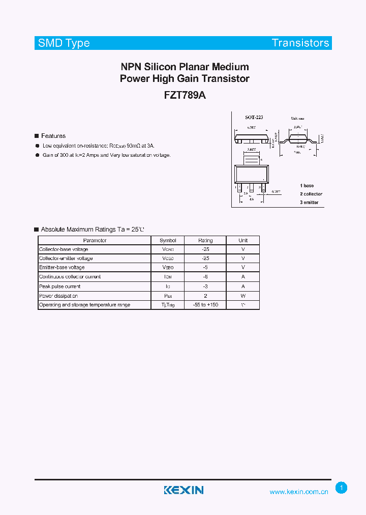 FZT789A_4303052.PDF Datasheet