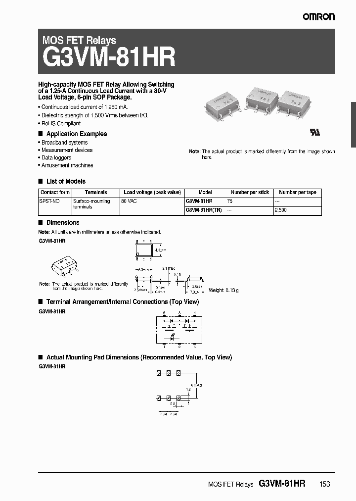 G3VM-81HR1_4856216.PDF Datasheet