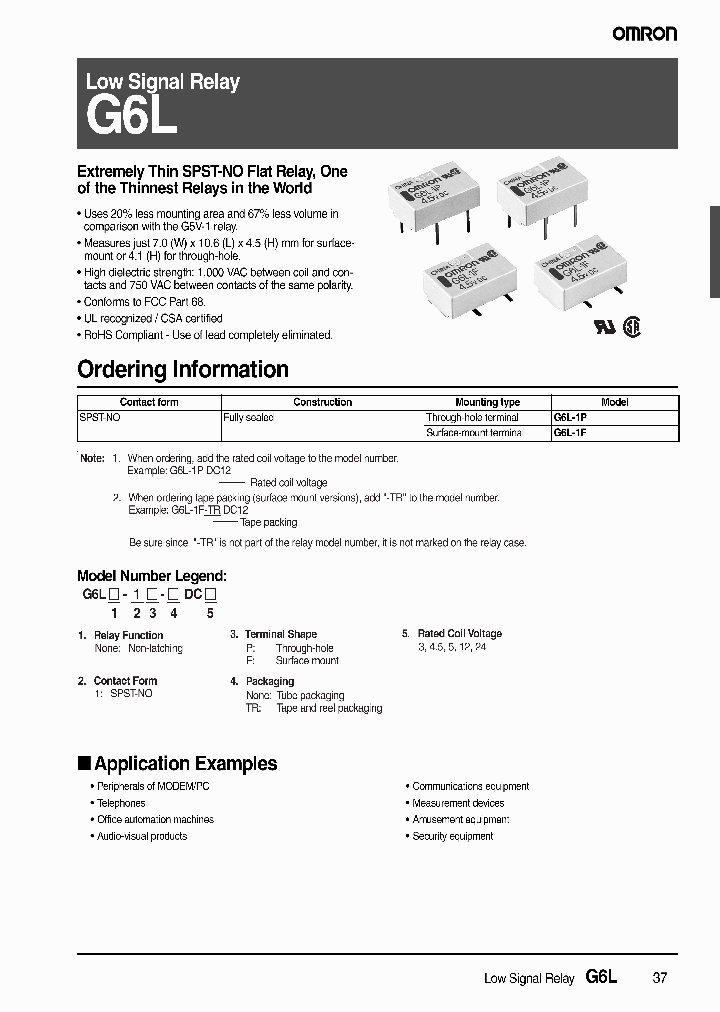 G6L_4547610.PDF Datasheet