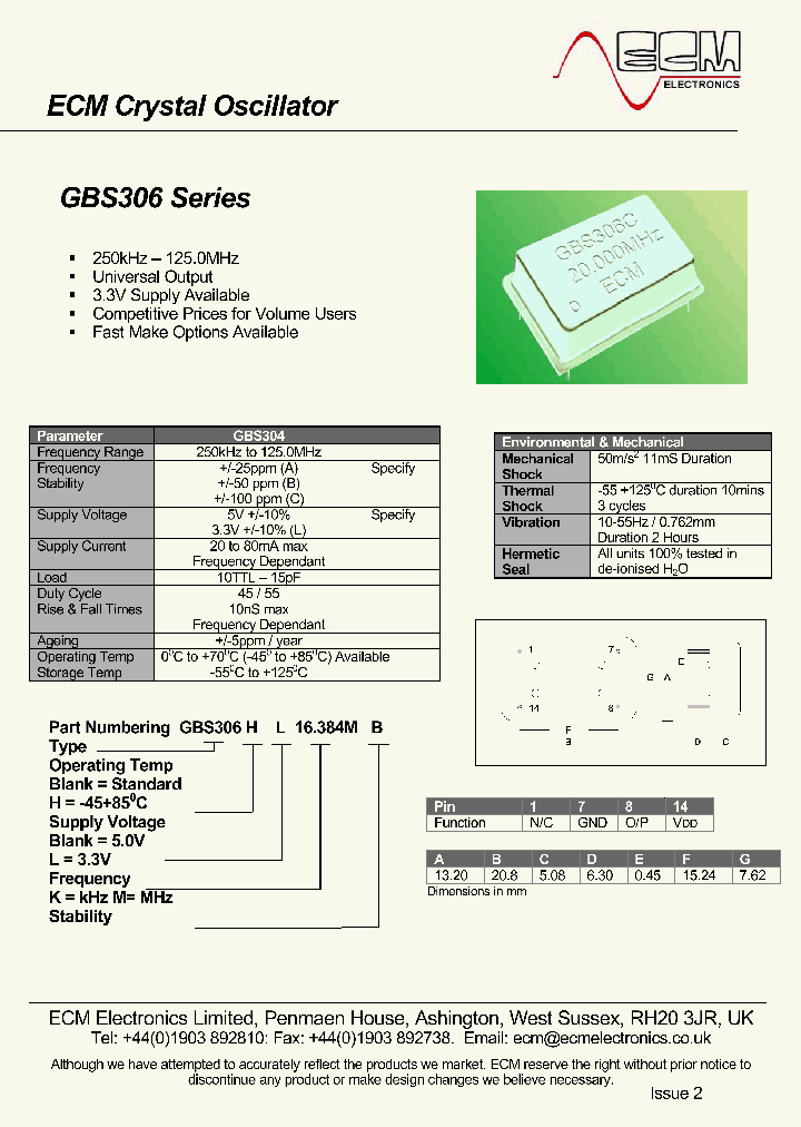 GBS306HL16384MB_4207195.PDF Datasheet