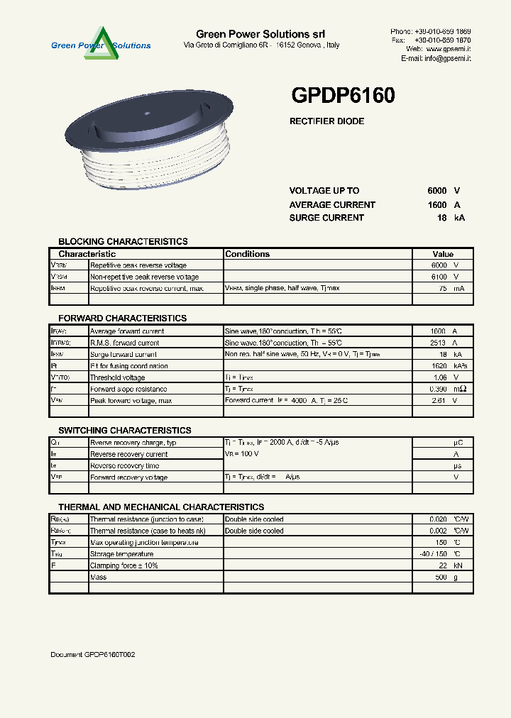 GPDP6160_4456232.PDF Datasheet