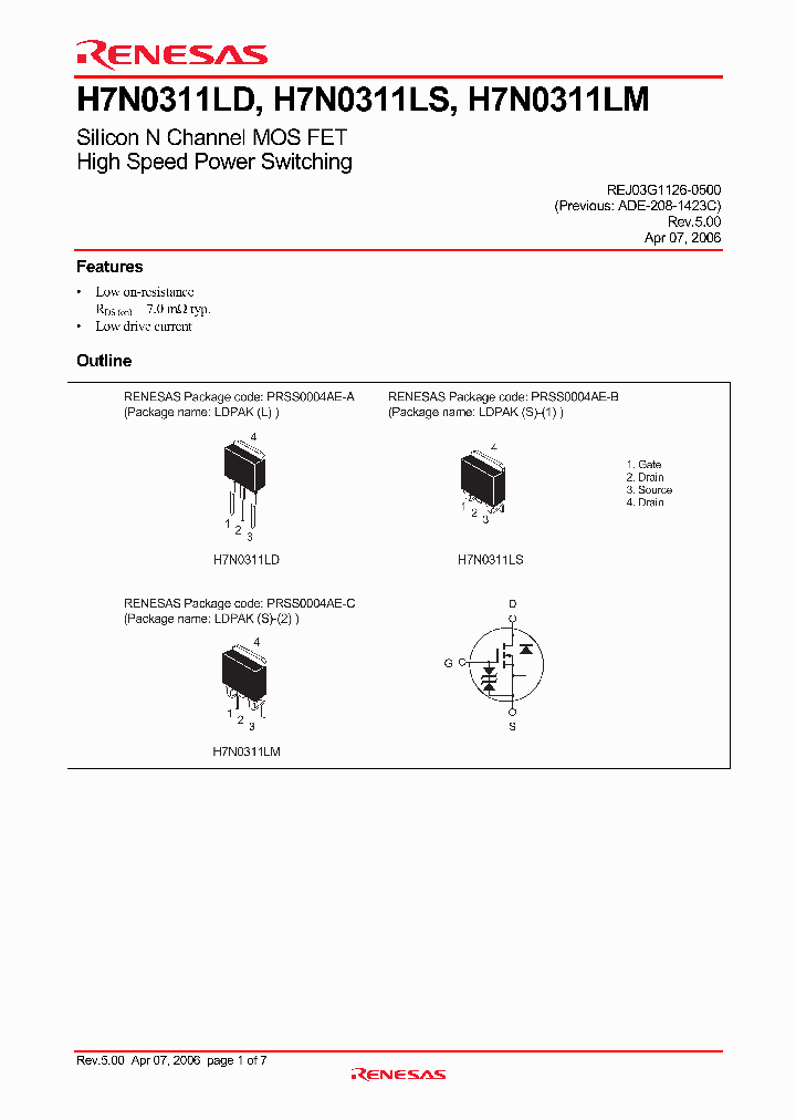 H7N0311LMTL-E_4261969.PDF Datasheet