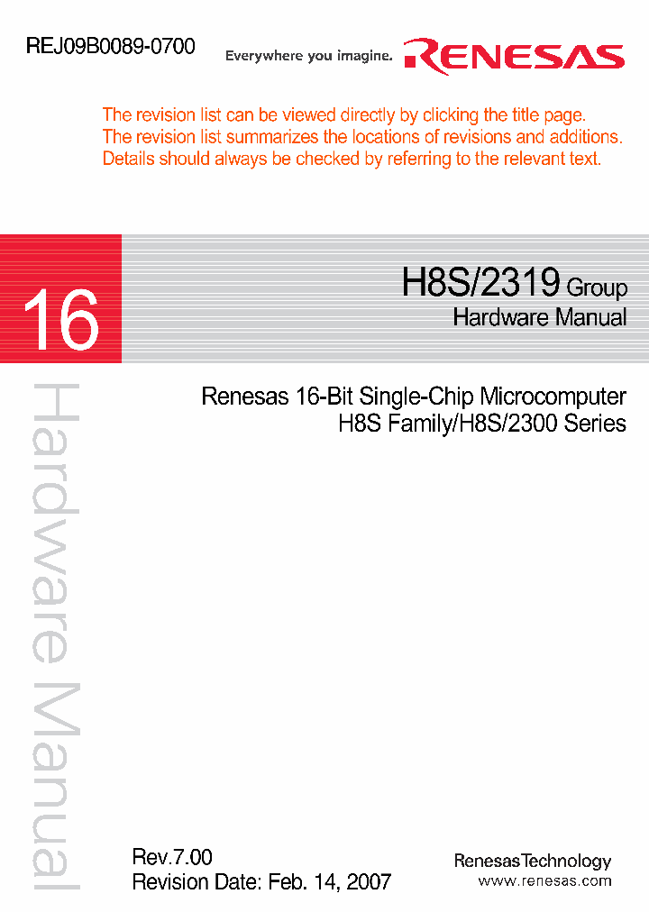 H8S2319_4479885.PDF Datasheet