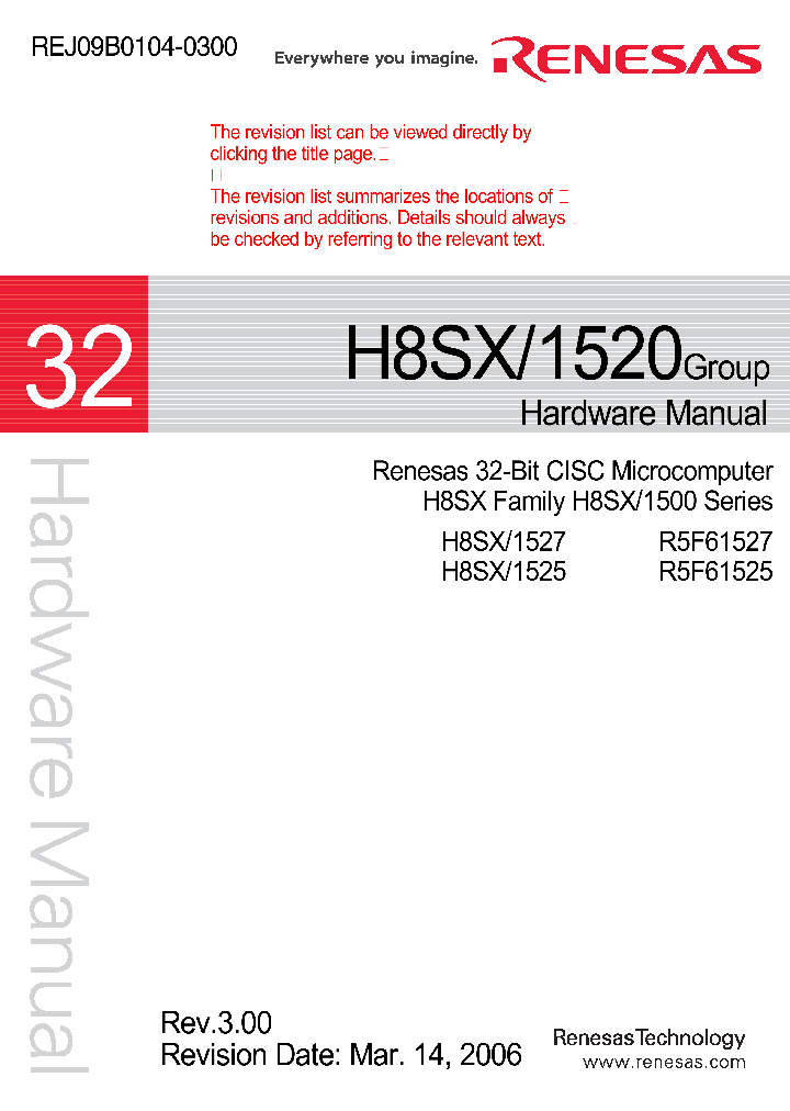 H8SX1520_4647254.PDF Datasheet