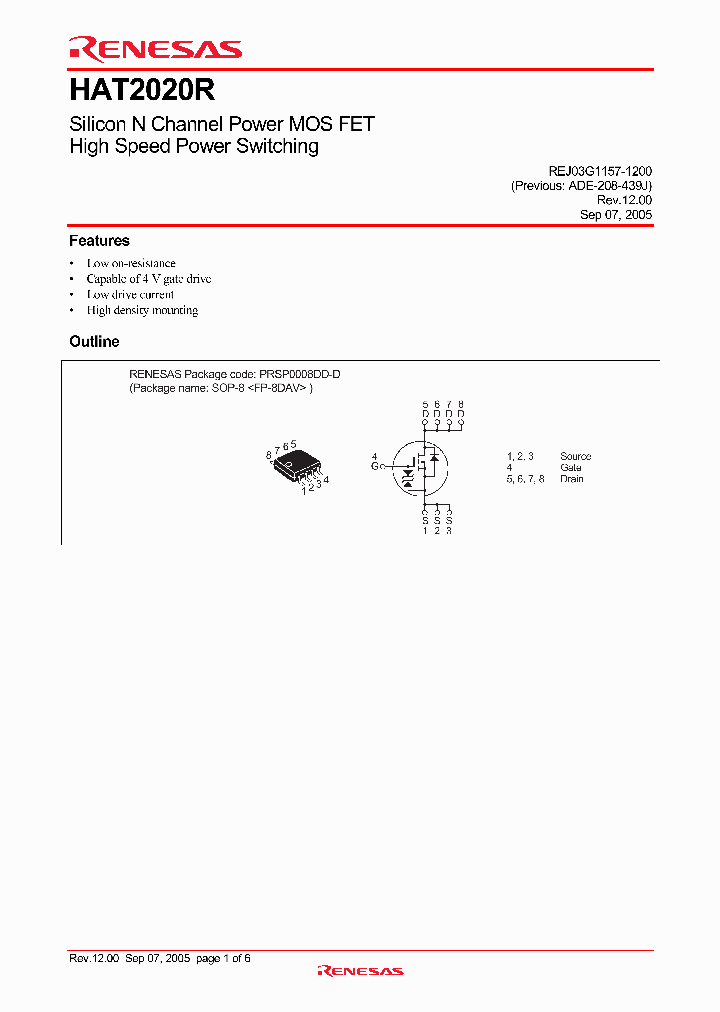 HAT2020R_4255133.PDF Datasheet