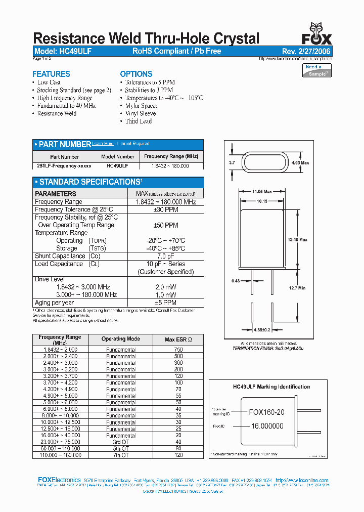 HC49ULF_4213420.PDF Datasheet