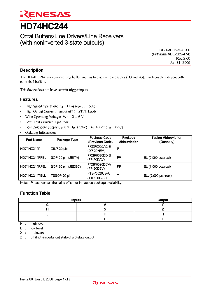 HD74HC244TELL_4260840.PDF Datasheet